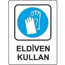St. Morritz Eldıven Kullan Levhası (YUL-306)