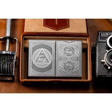 Bıyıklı Tobacco Verum Videre 2023 Edition – Silver Oyun Kartları (Kings Wild Project) Oyun Iskambil Kartı