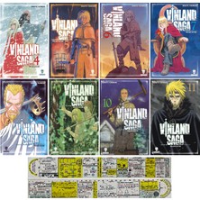 Kurukafa Yayınları Vinland Saga 4-5-6-7-8-9-10-11. Ciltler Manga Seti + Özel Cetvel
