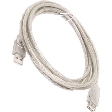 Aslanoğlu Store PM-8608 MAVI 50 cm USB 2.0 Uzatma Kablosu