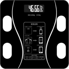 Empressco Smart Body Scale Akıllı Banyo Baskülü Yağ Su Kas Vücut Kitle Endeksi Dijital Tartı