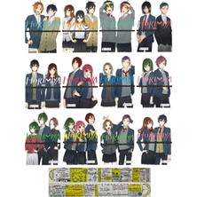 Akılçelen Kitaplar Horimiya 5-6-7-8-9-10-11-12-13-14-15-16. Ciltler Manga Seti + Özel Cetvel