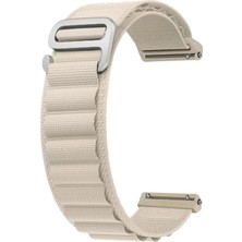 Forzacase Xiaomi Watch 5 47MM ile Uyumlu Alpine Loop Kancalı Kumaş Kordon Kayış - FC156