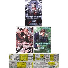 Kurukafa Yayınları Seraph Of The End 32-33-34. Ciltler Manga Seti + Özel Cetvel