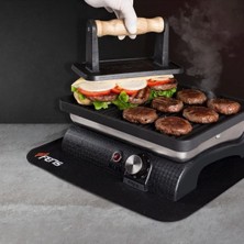 St. Morritz Döküm Pleyt Izgara & Ütü Tost