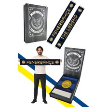 Unısex Fenerbahçe The Legend Şal Lazer Kutu Hediyeli