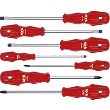 St. Morritz MG11137S 7 Parça Tornavida Takımı/seti (3xdüz/4xyıldız)