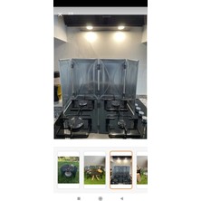 St. Morritz Metal Rüzgarlık Yukselik 50 cm Uzunluk 1 M