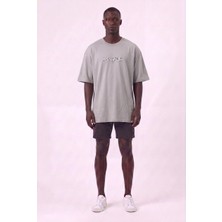Blow Up Future Gen Günlük Spor Tişört Someone Gri Oversize 141858