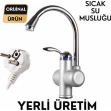Sıcak Musluk Elektrikli Ani Su Isıtıcı Asg-1s Gümüş Gri