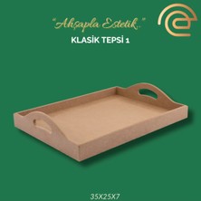 St. Morritz Klasik Tepsi Orta