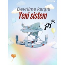 St. Morritz Unisex Yeni Nesil Kiddy Yürüteç Sallanır Müzikli Oyuncaklı Bebek Yürüteç Örümcek