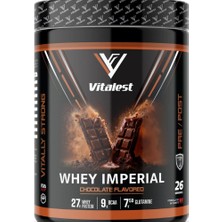 VİTALEST Vitalest Whey Imperial Chocolate Flavored 26 Servis Protein Tozu