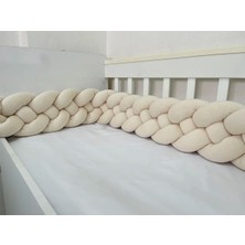 St. Morritz 200 cm 4'lü Örgü Koruma / Beşik - Yatak Koruyucu