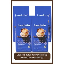 Laudatio Laudatıo Bütün Kahve Çekirdeği Barısta Crema 4X1000 gr