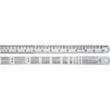 St. Morritz Çelik Cetvel 150 mm 6'' Sr/6