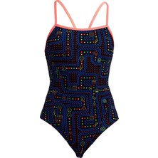St. Morritz Funkita Ss Chomp Chomp Kadın Tek Askılı Yüzücü Mayosu