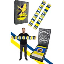 Fenerbahçe Unısex Kadıköy Şal Uv Kutu Hediyeli