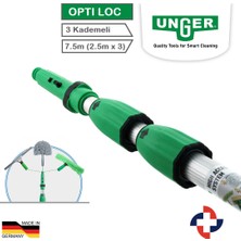 Unger Teleskop Sırık / Sopa 3 Parçalı Max 7.5 M Açılır