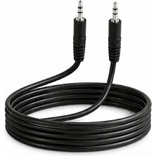 5 Metre 3.5 mm Aux Kablosu - Erkek Erkek Ses Aktarım ve Bağlantı Kablosu 3.5mm Jak Stereo Ses Kablosu - Kulaklık ve Hoparlör Aux Çevirici Kablo