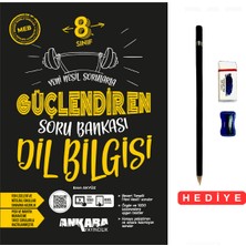 Ankara Yayıncılık 8.sınıf Dil Bilgisi Yeni Nesil Sorularla Güçlendiren Soru Bankası Kalem Seti Hediyeli