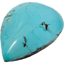 Hasyılmaz Doğal Iran Nişabur Firuze (Turkuaz) Taşı 94,5 Karat - 18,9 Gram T232