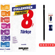 Ankara Yayıncılık 8.sınıf Türkçe Yeni Nesil Sorularla Güçlendiren Fasiküller Kalem Seti Hediyeli