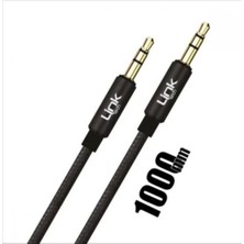 Belirtilmemiş A577 Örgülü 3.5mm Jack Aux Kablo