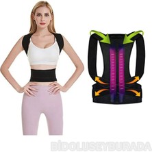 St. Morritz Ortopedik Dik Duruş Korsesi Kamburluk Önleyici Unisex Balenli Korse