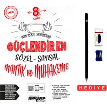 Ankara Yayıncılık 8.sınıf Sözel Sayısal Mantık ve Muhakeme Yeni Nesil Sorularla Güçlendiren Soru Bankası Kalem Seti Hediyeli