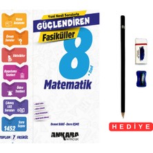 Ankara Yayıncılık 8.sınıf Matematik Yeni Nesil Sorularla Güçlendiren Fasiküller Kalem Seti Hediyeli