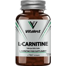 VİTALEST Vitalest L-Carnitine 53 gr 60 Kapsül Takviye Edici Gıda