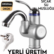 Sıcak Musluk Elektrikli Ani Su Isıtıcı Asg-3s Gümüş Gri