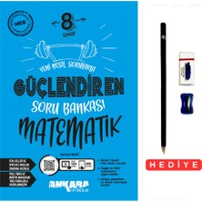 Ankara Yayıncılık 8.sınıf Matematik Yeni Nesil Sorularla Güçlendiren Soru Bankası Kalem Seti Hediyeli