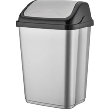 St. Morritz Sallanır Kapak Çöp Kovası 26 Litre