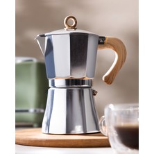 Empressco Carvi Moka Pot - Çelik - 450 ml