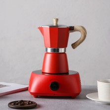 Empressco Mokapot Coffeehutt Bigg Coffee Hes-6 Kahve Demleme Kahve Ekipmanı Italyan Filtre Kahve Makinesi