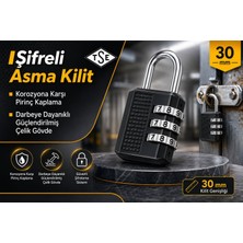 Ngy Şifreli Asma Kilit 30 mm