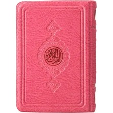 Vavis Cep Boy Kur'an-I Kerim (Pembe, Kılıflı, Mühürlü)