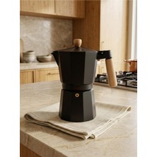 Empressco Bambum Garen Moka Pot 9 Fincan Siyah
