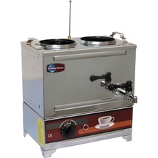 Empressco 15 Litre Elektrikli Pleytsiz Çay Kazanı & Kahveci Kazanı & Çay Ocağı 430 Paslanmaz 15L Sanayi Tipi