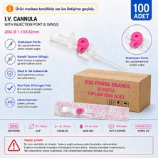 Karvel Medikal Pembe Intraket Branül (Anjiokat) – 1 Koli 1.000 Adet