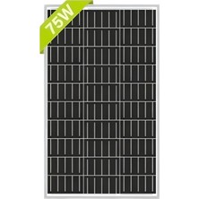 Teknik Solar TSM 75W 12V Monokristal Güneş Paneli 540 x 660 x 20 mm