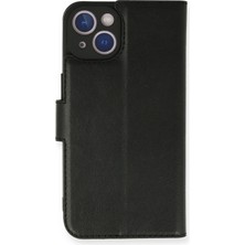 Kmrsfres Newface Iphone 14 Kılıf Tr S Plus Kapaklı Kılıf - Siyah