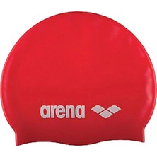 Arena Classic Silicone Unisex Kırmızı Yüzücü Bone 9166244