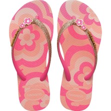 Havaianas Pembe Kız Çocuk Plaj Terliği Kıds Slım Glıtter Iı