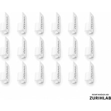 Zurihlab Zurıhlab Deney Tüpü Için Etiket Klipsi - Pratik Yazım ve Not Aracı - (18 Adetlik Set)