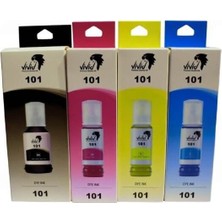 Epson 101 Muadil Mürekkep Seti (Tüm Renkler)