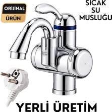 Sıcak Musluk Elektrikli Ani Su Isıtıcı Asg-3c Krom