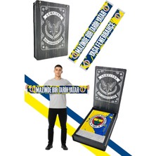 Fenerbahçe Unısex Mazinde Bir Tarih Yatar Şal Lazer Kutu Hediyeli